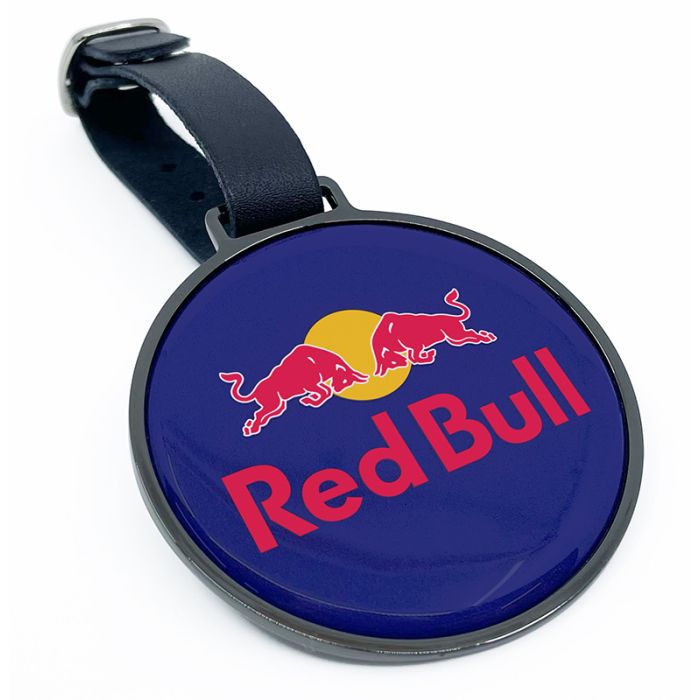 Bag tag metal - round