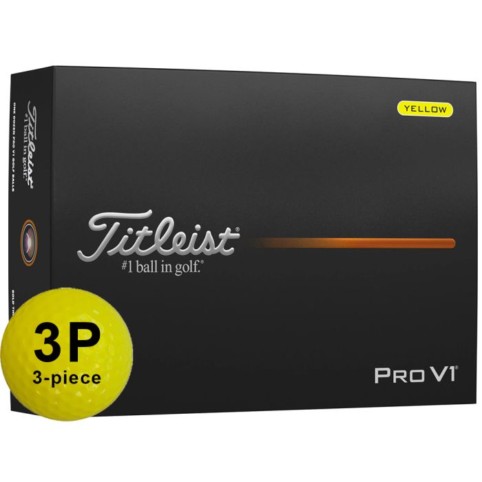 Titleist Pro V1 Yellow