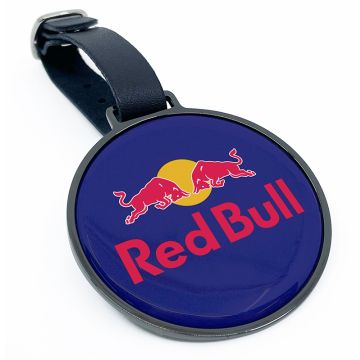 Bag tag metal - round