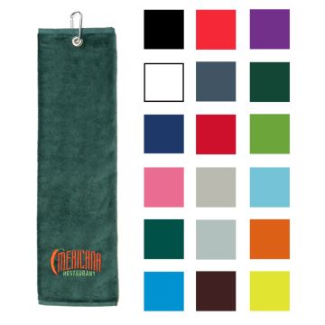 Golf handdoek velours
